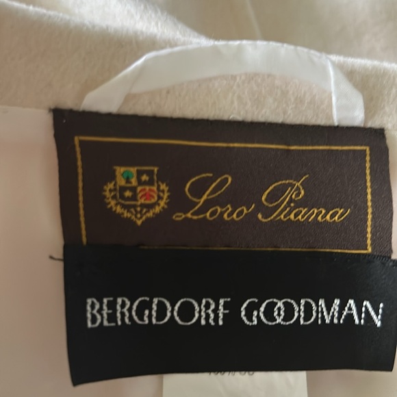 Loro Piana Lustrous Cashmere Open Blazer Made In Italy - Picture 9 of 13